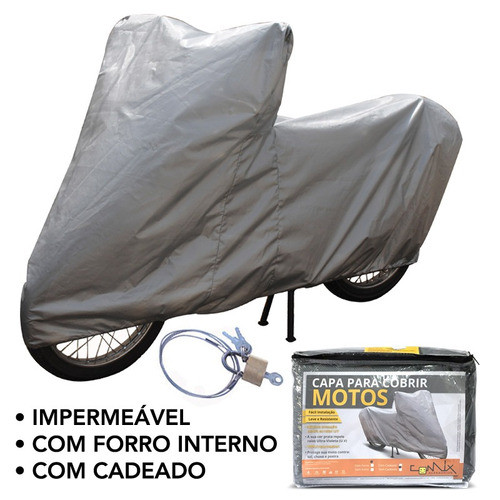 Capa Impermeável Moto C/ Cadeado Agrale Stx 27.5 | Cm2c 0