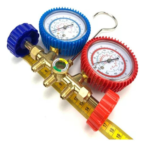 Manifold Refrigeração Ar Condicionado R12/r22/r134/404 1
