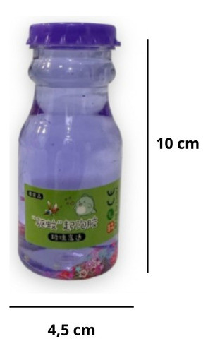 Slime Sline12 Unidades Botella Estrella Didactico Cotillon 1
