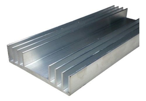 Dissipador De Calor Aluminio 8,62cm Largura  C/ 15 Cm 0