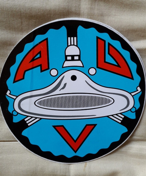 Adhesivo Asociacion Uruguayo De Volantes Calco Auvo 11cm C/u 0