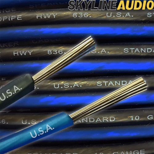 Cable Para Potencia Audiopipe 18 Gauge Bipolar X-metro 1