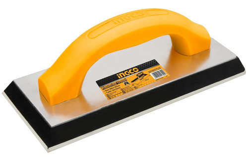 Llana Goma Negra 240x100mm Mango Plastico Hsfr24108 - Tyt 0