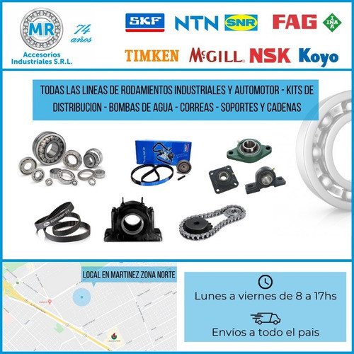 Rodamiento 6002 2rs C3 - Imp 1