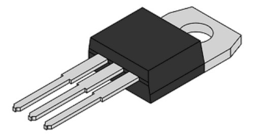 Lm1117t-adj Low Dropuot Linear Regulador 800ma - X 5pcs 0