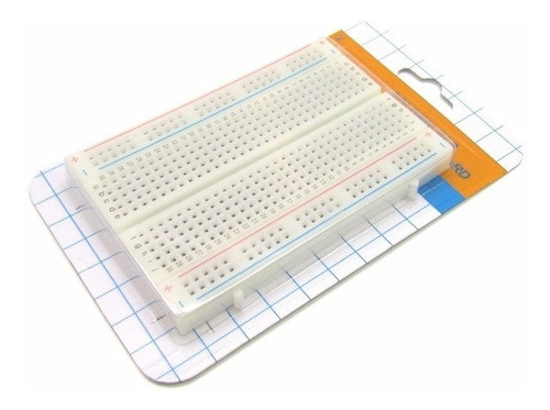 10 X Protoboard Breadboard 400 Pontos Furos Prototipo Arduin 0