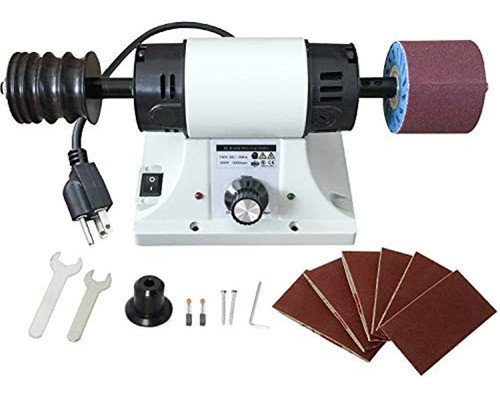 Yaekoo 0-8000rpm Pulidora De Cuero Lijadora 350w Maquina De 0