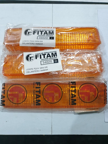 Lente Giro Y Posicion Peuge** 504 Srx Sr Ambar Fitam 0