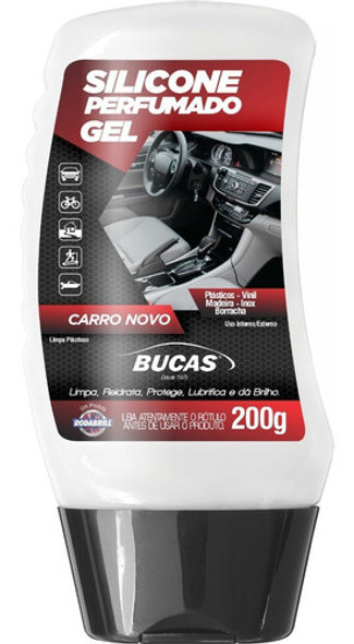 Silicone Gel Bucas Perfumado 200g Rodabrill -  Carro Novo 0