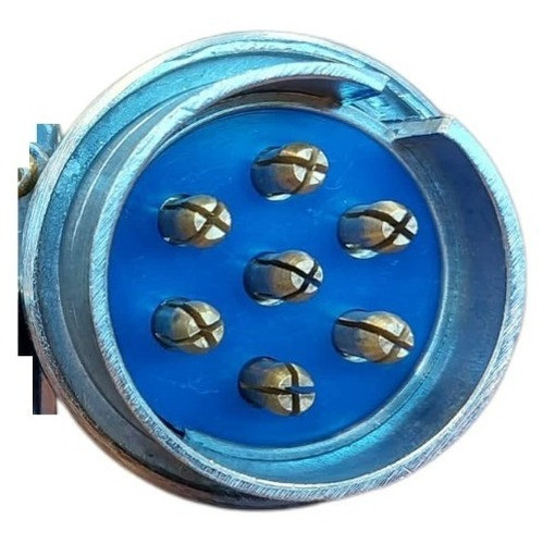 Enchufe Ficha Electrica Sola 7 Pines Triler Dm 57 Acoplados 1