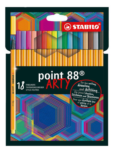 Marcadores Stabilo 88 Arty X18 Serviciopapelero 0