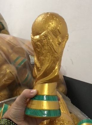 Bolsa X 25 Unidades Copa Del Mundo Alcancia Plastica 1