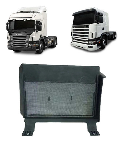 Tampa Duto Ar Plastico Para Scania P R 94 114 124 - Serie 4 0