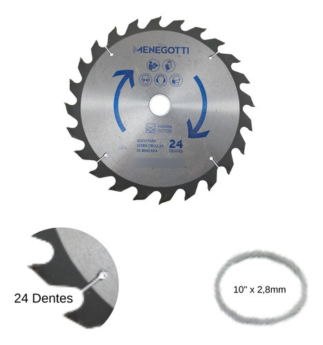 Lâmina Para Cortes Em Madeiras Dos Equipamentos De Serras 1