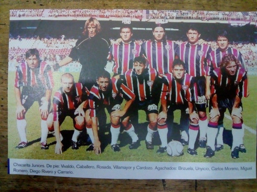 Recorte Chacarita Juniors Primera División 01 0