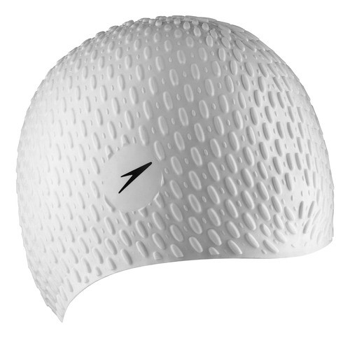 Speedo Gorro Natación Silicona  Bubble  Tamaño Único Blanco 0