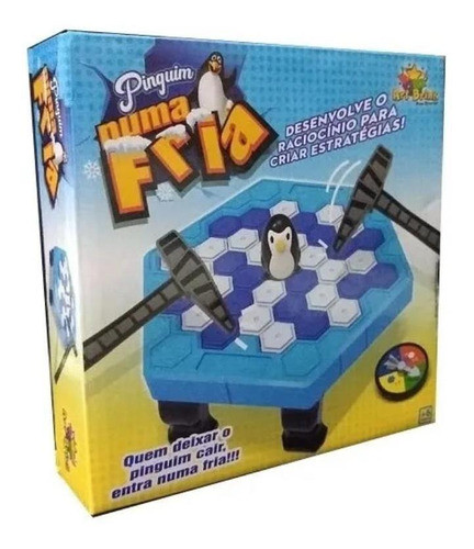 Quebrando Gelo Pinguim Numa Fria Brinquedo Infantil 0