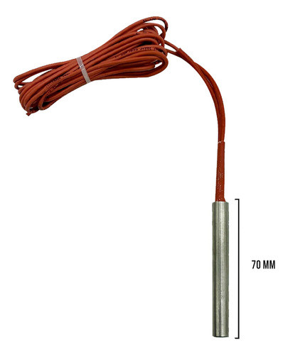 Resistência Elétrica Cartucho 8x70mm 100w / 110v 1