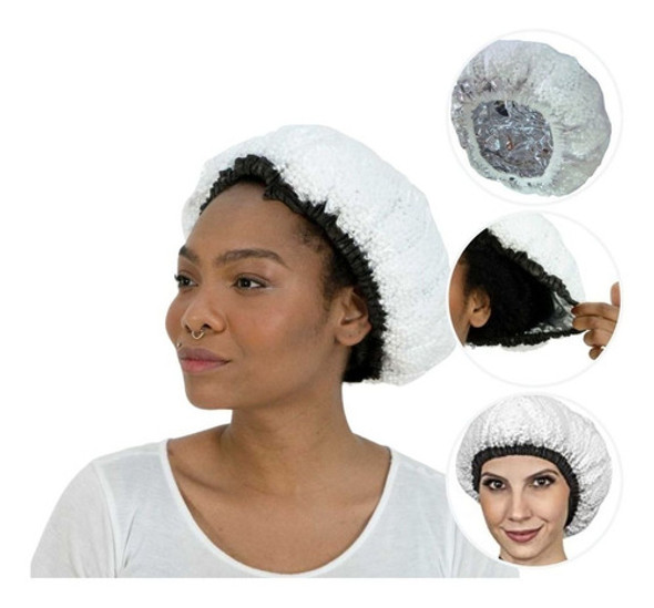 Touca De Amaciamento Anti-stress Com Isopor Santa Clara 0