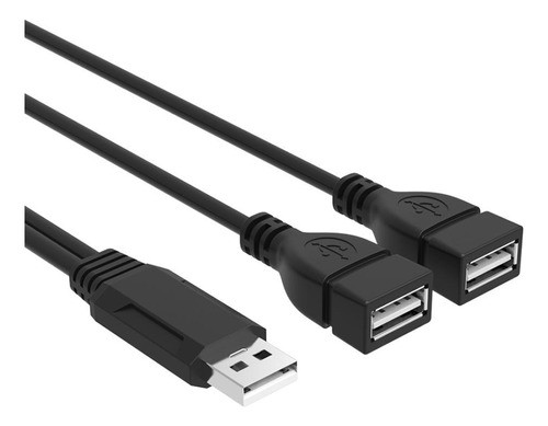 Usb 2.0 A Para Dados + Alimentação Usb Fêmea Y Divisor 1