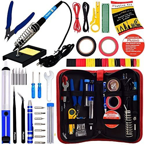 Kit De Soldador De 60w Temperatura Ajustable 0