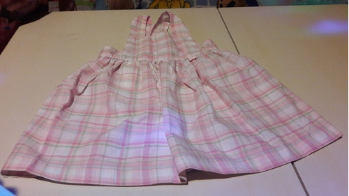 Vestido De Nena En Rosa  Minimimo . Largo 40 Cm 0