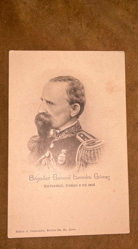 Leandro Gómez Postal Y Misa Recuerdo A Los Héroes Antiguos 0
