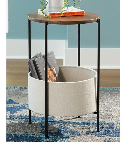 Diseño Exclusivo De Ashley Brookway Mesa De Acento Moderno C 1