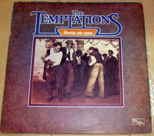 The Temptations Fiesta En Casa Lp Argentino  / Kktus 0