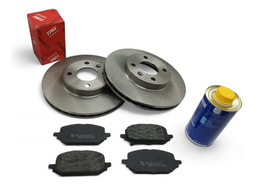 Kit Discos Y Pastillas Freno Delantero Chevrolet Onix Nuevo 1