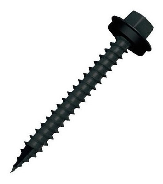 Tor. Autoperforante Techo P17 14x3 - 50 Chapa/madera - Negro 0