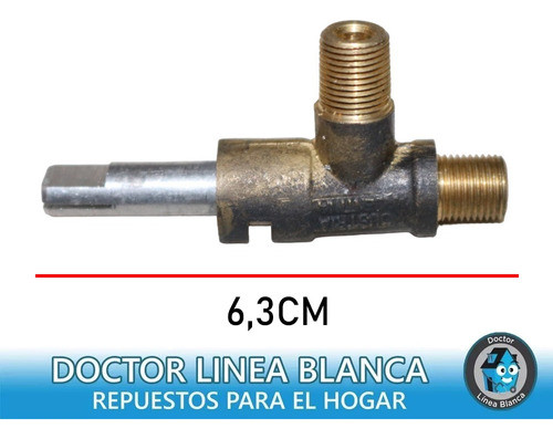 Robinete Cocina Foco 2 Hornallas Y Horno G/env / Virola 1