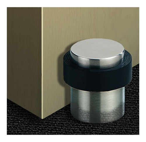 Tope De Piso Para Puerta Acero Inox Oficina Hafele Cima M 1