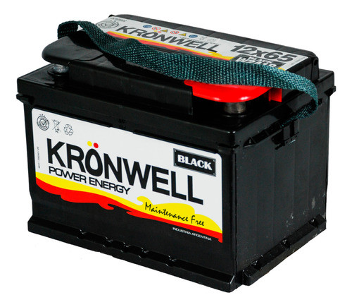 Bateria Kronwell 12x65 Renault Clio 1.2 1.6 0