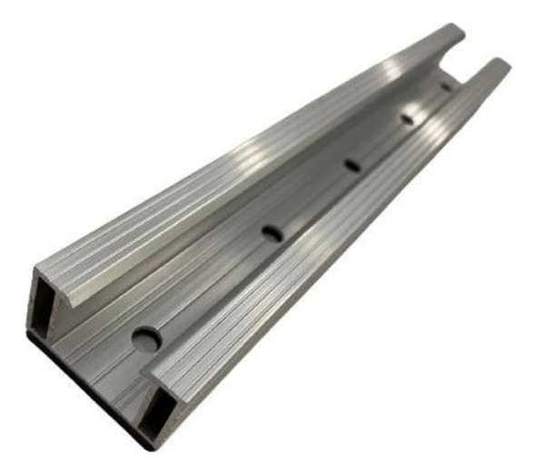 Estrutura Placa Solar Mini Trilho 260mm Telha Metálica 04 Pc 1