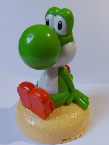 Juguete Mcdonald's, Yoshi's Egg Sticker, Supermario 0