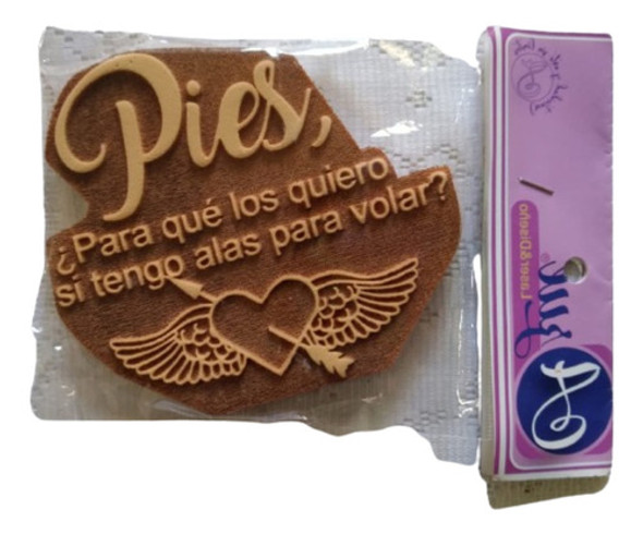 Sello Decorativo Azul Laser M / Frida / Pies, Para Qué... 0 Sello Decorativo Azul Laser M / Frida / Pies, Para Qué... 0
