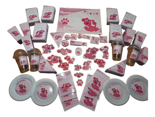 Pochoclera Cajita Cumple Personalizada X10u Blues Clues 0