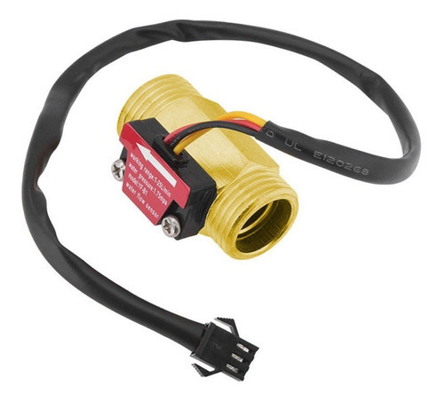 Sensor Flujo Caudalímetro G1/2 1.75 Mpa Efecto Hall Líquido 0