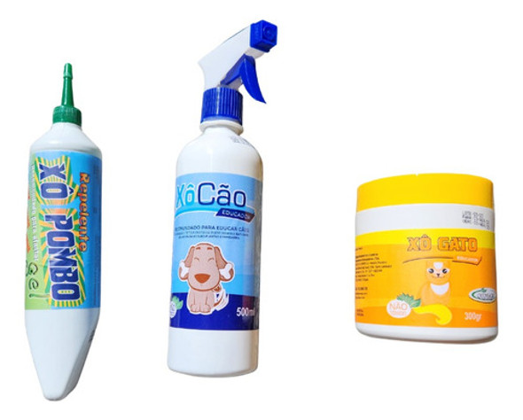 Kit 3  Repelentes 1 Gatos, 1 Cão E 1 Pombos - Orgânicos 0
