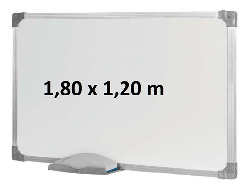Quadro Branco Lousa Profissional Moldura Aluminio 180x120m 0