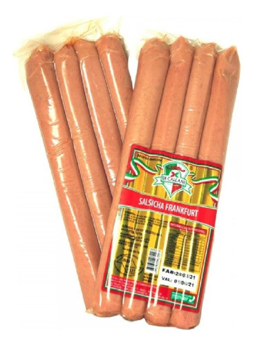 Salsicha Frankfurt Dicallani (pacote Aprox. 400g) 0