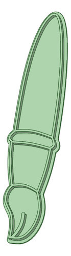 Pincel Pintor Cortante Para Galletas 0
