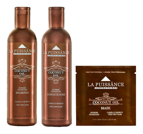 Shampoo Acondicionador Coconut Oil + Regalo  - La Puissânce 0