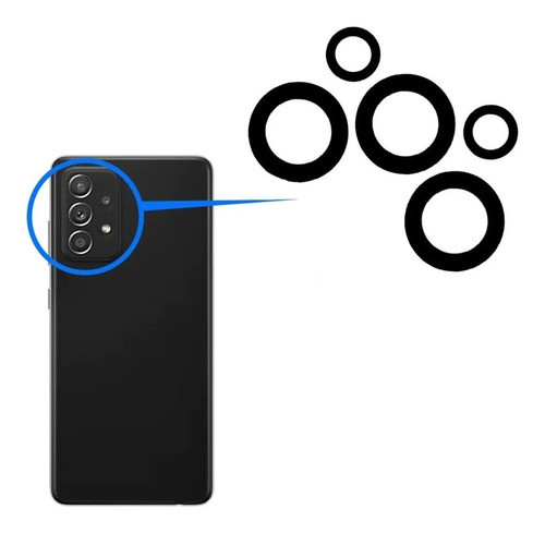 Vidrio Cubre Camara Repuesto Compatible Con Samsung A32 4g 0