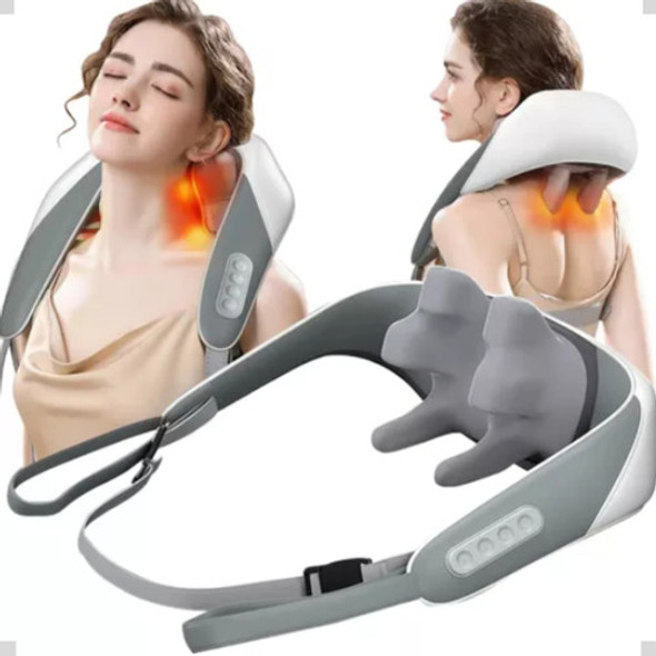 Massageador Eletrico De Pescoco Lombar Cervical Portátil 1