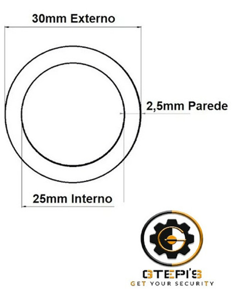 Mangueira Odontológica Corrugada Vacuoflex 1  25mm 10 Metros 1