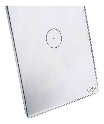 Interruptor Touch Tok Glass 4x2 1 Pad Prata 1