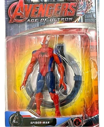 Super Héroes Avengers En Blister Con Luz Hombre Araña Superm 1