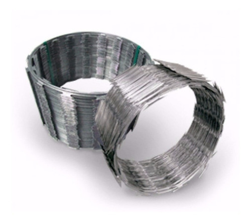 Concertina Protetor Perimetral Cerca Ouriço Rolo 10m 30cm 0